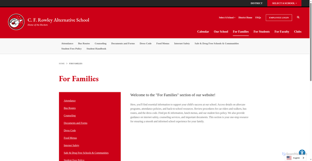 Security scan screenshot of https://cfr.sbpsb.org/for-families