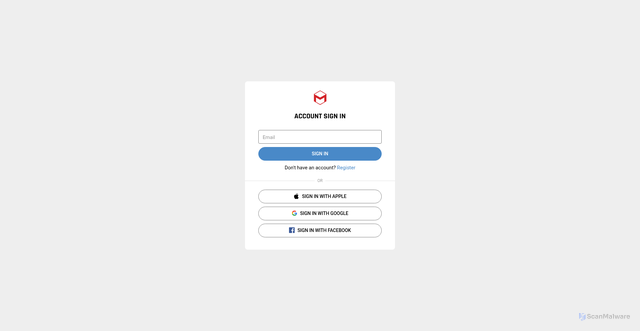 Security scan screenshot of https://my.maxon.net