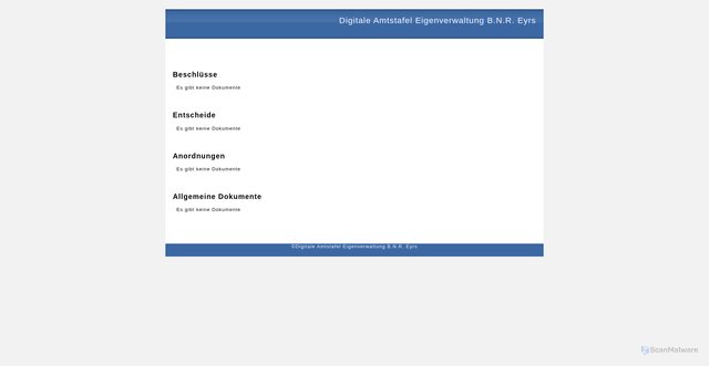 Security scan screenshot of http://data.gvcc.net/AlboPretorioOnline/?gemeinde=732&lang=DE