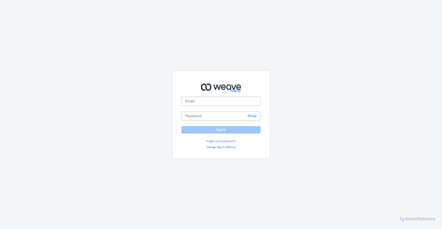 Security scan screenshot of https://edge.getweave.com