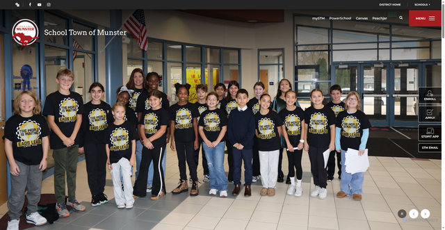 Security scan screenshot of https://www.munster.us/