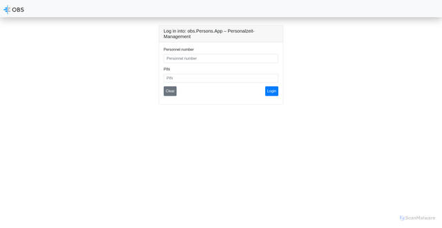 Security scan screenshot of http://persons-app.live.remotecloud.obs.gmbh/