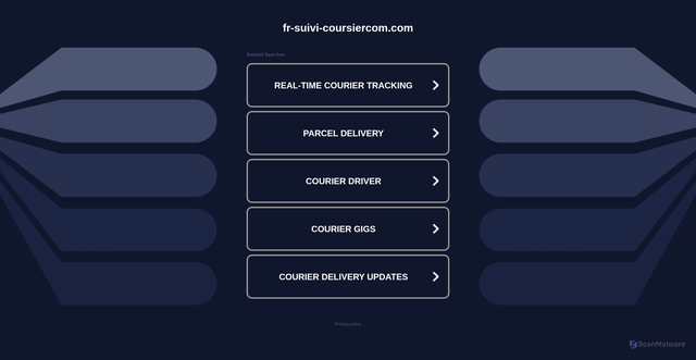 Security scan screenshot of https://fr-suivi-coursiercom.com/as.php