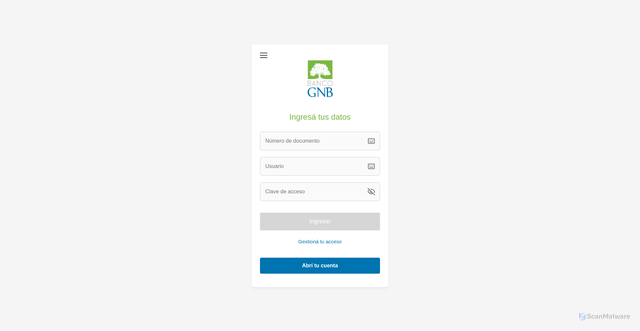 Security scan screenshot of pygnbsudameris.web.app