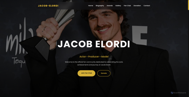 Security scan screenshot of https://officialjacobelordi.org/