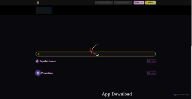 Security scan screenshot of http://96pinasonline.cc/