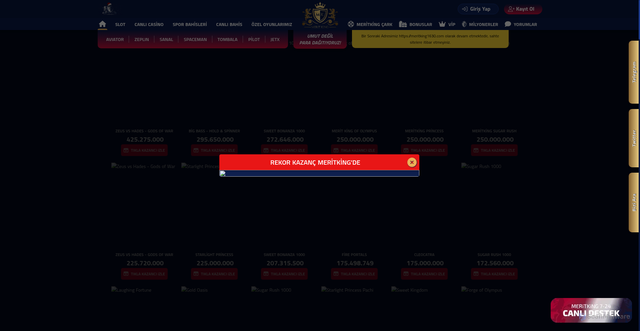 Security scan screenshot of https://merirking2007.com/million