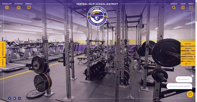 Security scan screenshot of https://www.centralislip.k12.ny.us/