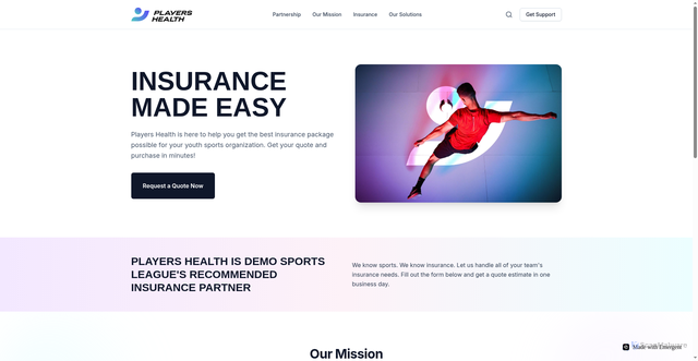 Security scan screenshot of https://phquote.com/