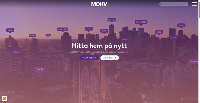 Security scan screenshot of https://timetomohv.se