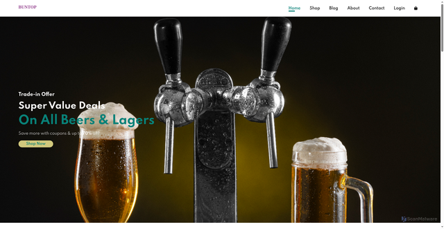 Security scan screenshot of https://buntopes-0rcsjwpk6o.edgeone.app/