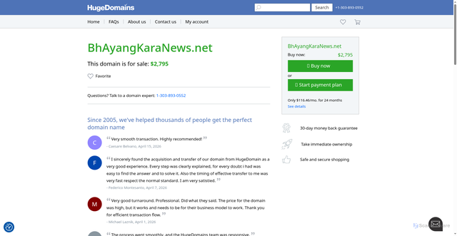 Security scan screenshot of http://bhayangkaranews.net/