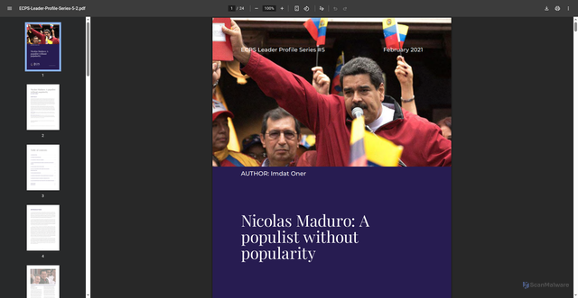 Security scan screenshot of https://www.populismstudies.org/wp-content/uploads/2021/03/ECPS-Leader-Profile-Series-5-2.pdf
