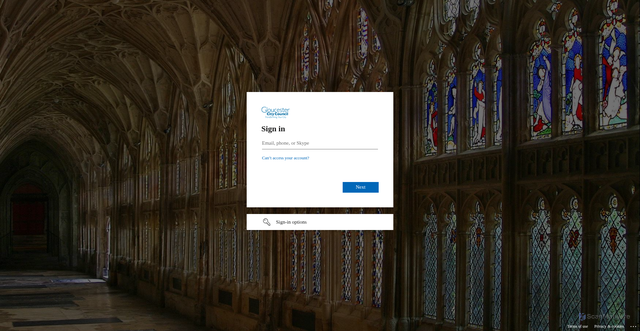 Security scan screenshot of https://gloucester.achieveservice.com