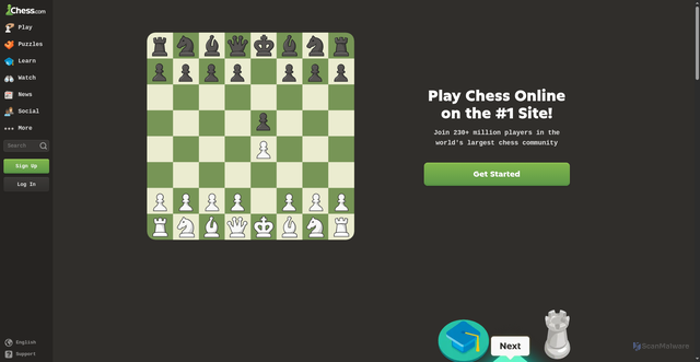 Security scan screenshot of https://live3.pleasedontblockchess.com