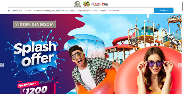 Security scan screenshot of https://www.esselworld.in