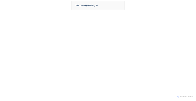 Security scan screenshot of https://piped.goddeling.de/