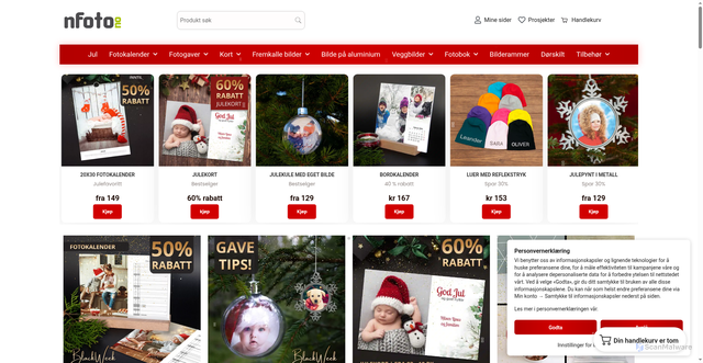 Security scan screenshot of https://nfoto.no/?utm_source=nfoto.no&utm_campaign=93632cca0c-Nyhetsbrev&utm_medium=email&utm_term=0_-93632cca0c-4832893&mc_cid=93632cca0c&mc_eid=UNIQID