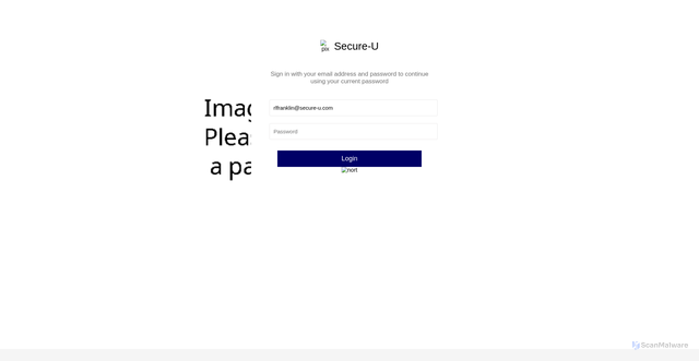 Security scan screenshot of https://torii.com.mx/web/fased.html#rlfranklin@secure-u.com
