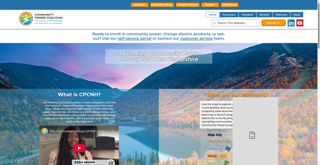Security scan screenshot of https://www.communitypowernh.gov/