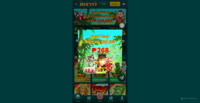 Security scan screenshot of https://mx777tl.top/