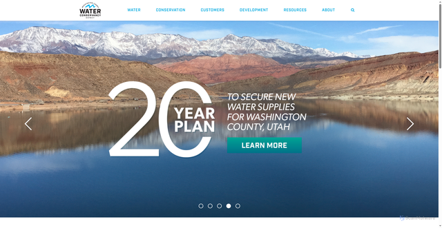 Security scan screenshot of https://www.wcwcd.gov/