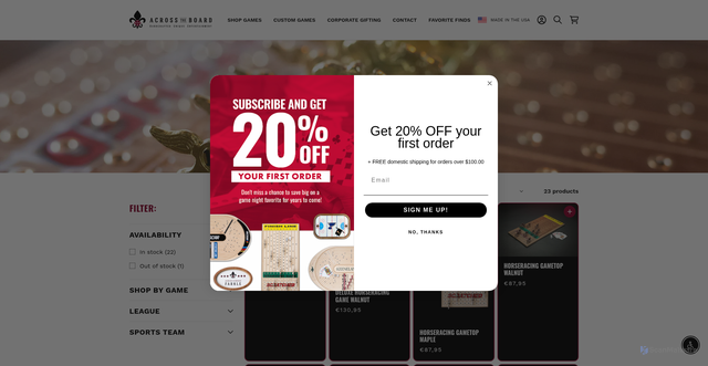 Security scan screenshot of https://shop.atbgame.com/collections/horseracing-games?srsltid=AfmBOooi0AhG-55EofCUjw4xW6htJilm7IfC5VEuH7tc0xFR5we-2KkZ