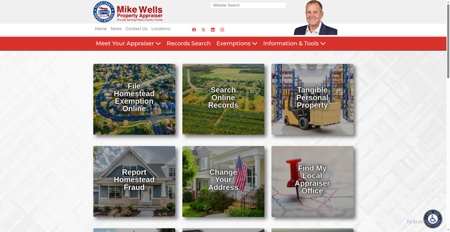 Security scan screenshot of https://pascopa.gov/