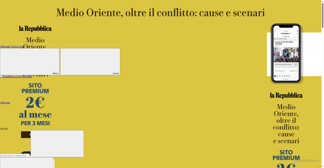 Security scan screenshot of https://annunci.laprovinciapavese.gelocal.it