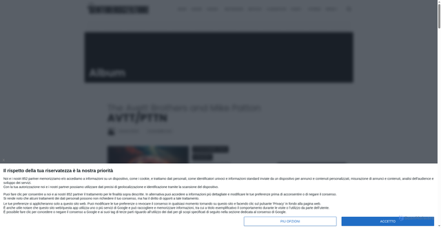 Security scan screenshot of https://www.sentireascoltare.com/album/the-avett-brothers-and-mike-patton-avtt-pttn/