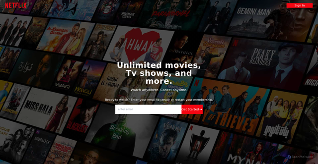 Security scan screenshot of http://www.netflix-clone-phi-ruby.vercel.app/