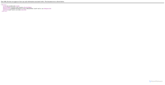 Security scan screenshot of https://content-hub.t-static.ru