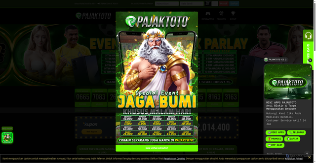 Security scan screenshot of http://www.pajaksenyum.com/