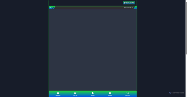 Security scan screenshot of http://rrtm-kenceng.pages.dev/