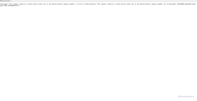 Security scan screenshot of https://hydra-r.wbx2.com