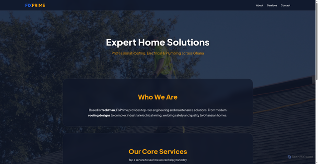 Security scan screenshot of https://fixprinme-pg5f2m29mf.edgeone.app/