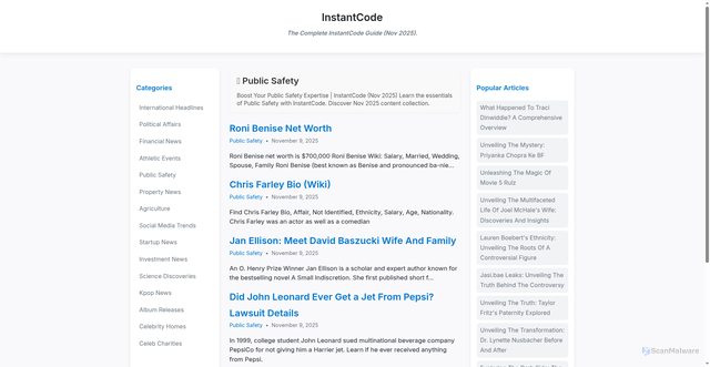 Security scan screenshot of https://filmsave-u2nc83.pages.dev/category/public-safety/index.html