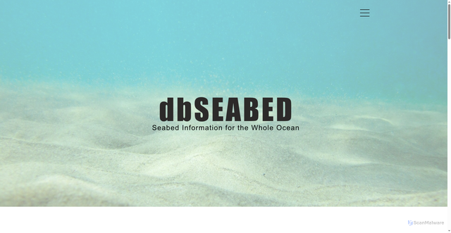 Security scan screenshot of https://dbseabed.com/