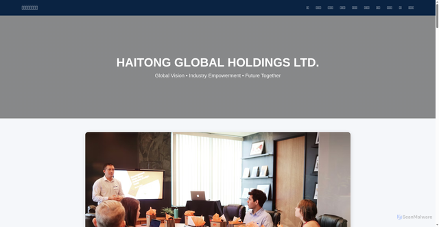 Security scan screenshot of https://haitong-n8c6y83g04.edgeone.app/