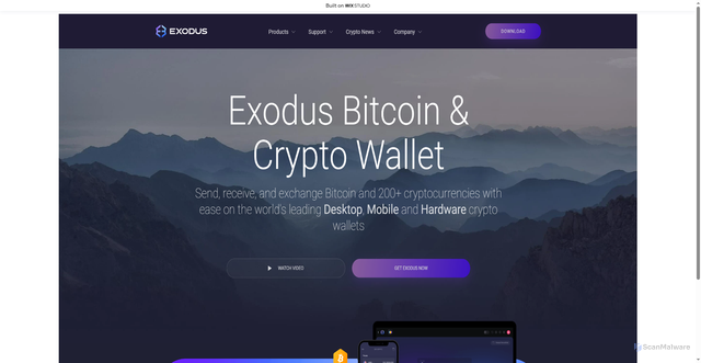Security scan screenshot of https://enxoduss.wixstudio.com/en-us