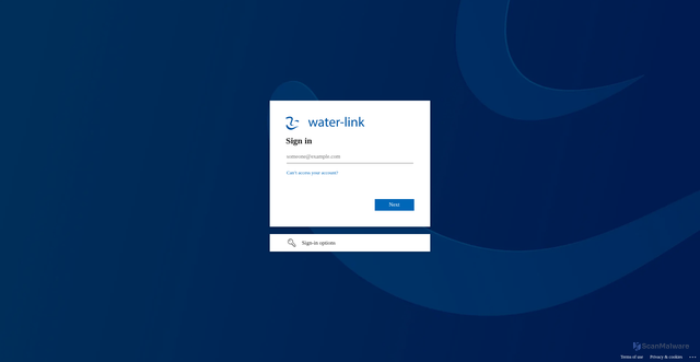 Security scan screenshot of https://trigger-dip-internal.water-link.be
