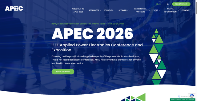 Security scan screenshot of https://apec-conf.org/