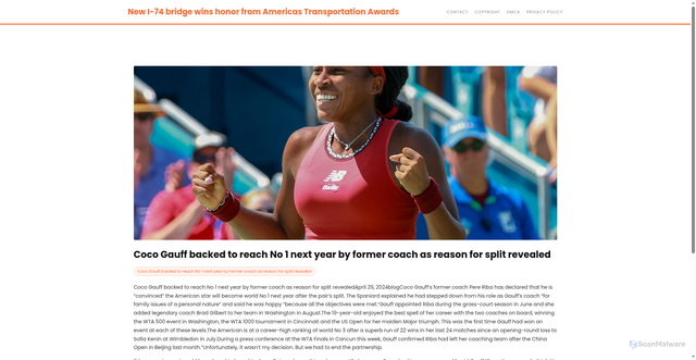 Security scan screenshot of https://srodawahugo-pi6tzdate1.edgeone.app/1654-coco-gauff-backed-to-reach-no-1-next-year-by-former-coach-as-reason-for-split-revealed.html