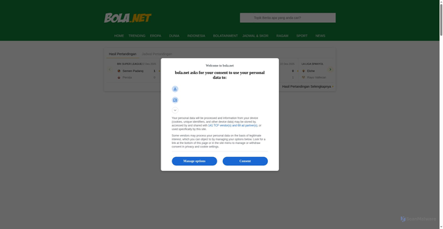 Security scan screenshot of https://a.bola.net