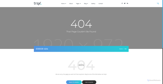 Security scan screenshot of https://cesta-compro.pages.dev/404.html