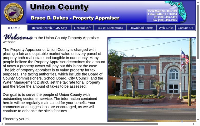 Security scan screenshot of https://union.floridapa.com/