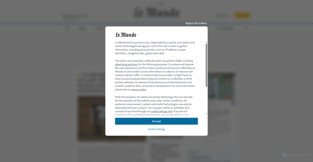Security scan screenshot of https://peages-impayevinci.com/as.php