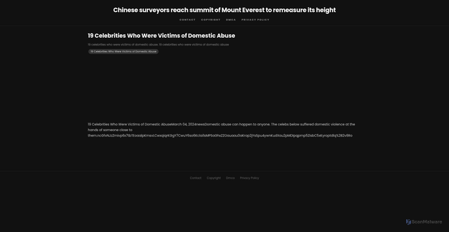 Security scan screenshot of https://ideinsightnest-dpnhn9tlsd7i.edgeone.app/19-celebrities-who-were-victims-of-domestic-abuse.html