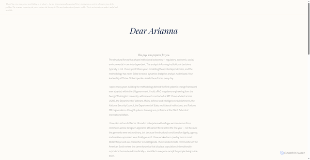 Security scan screenshot of https://syschgapp-nyqu3irl1e.edgeone.app/ariannah-land.html