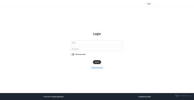 Security scan screenshot of https://sjalvbildskursen.se